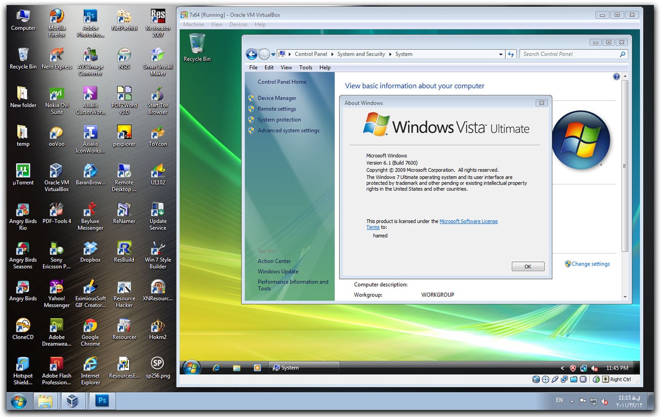 Windows 8 theme for windows vista