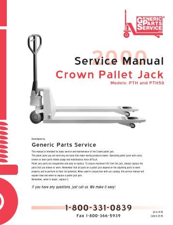 Crown Electric Pallet Jack Manual